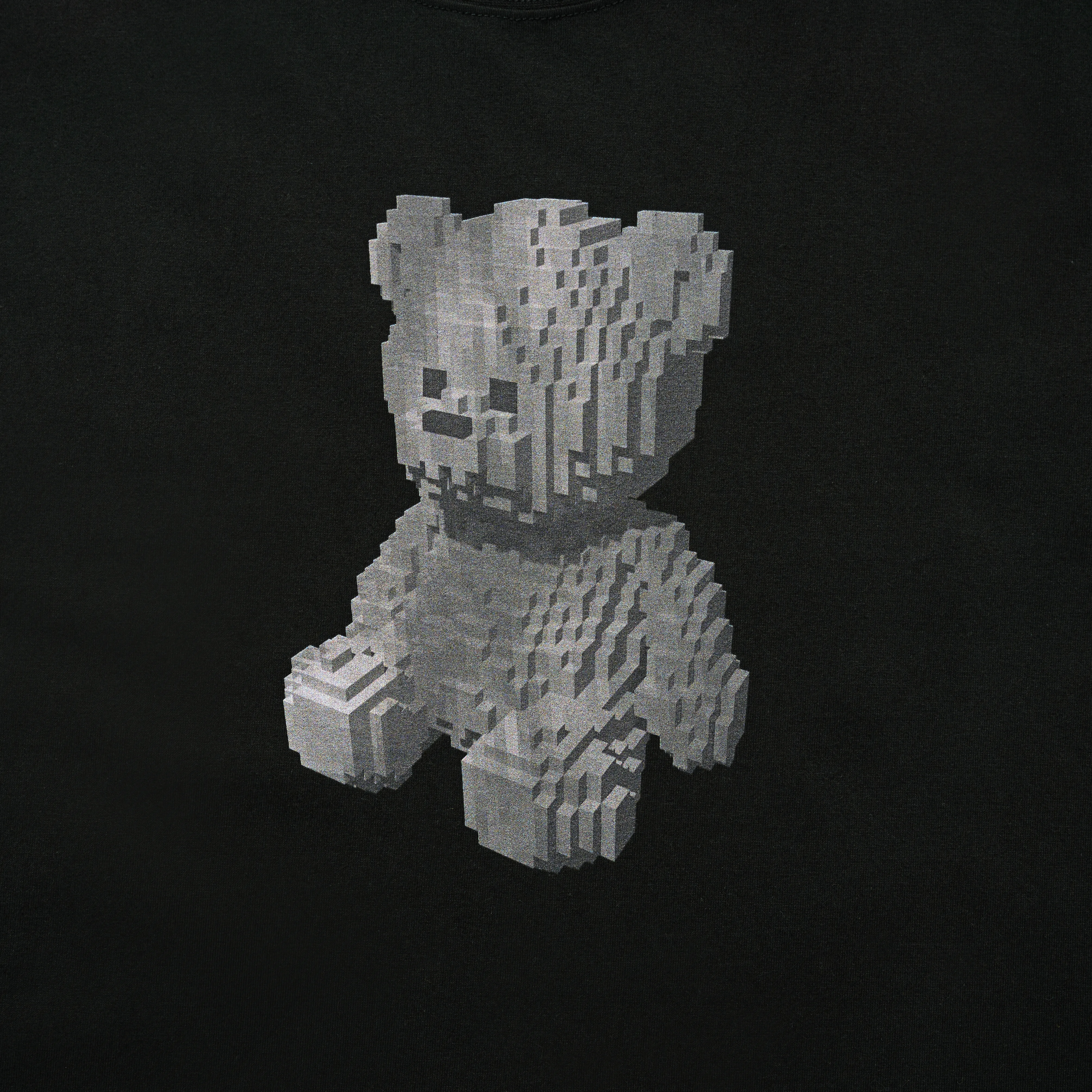 Áo Thun ADLV Block Bear Đen