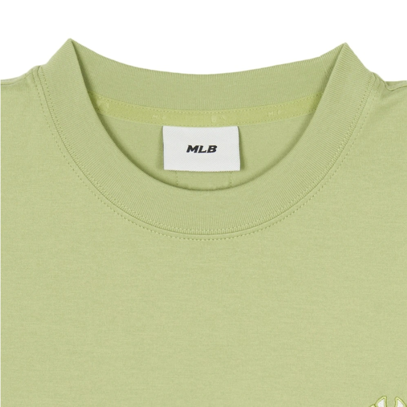 Áo Thun MLB Korea Basic Small Logo T-Shirt New York Yankees Olive