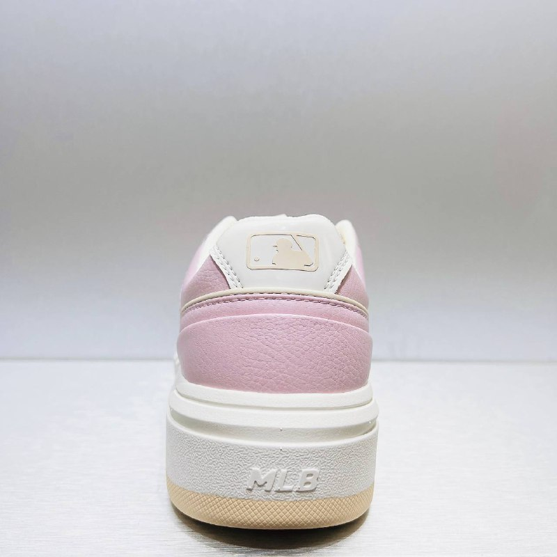 Giày MLB Korea Chunky Liner Basic New York Yankees Pink