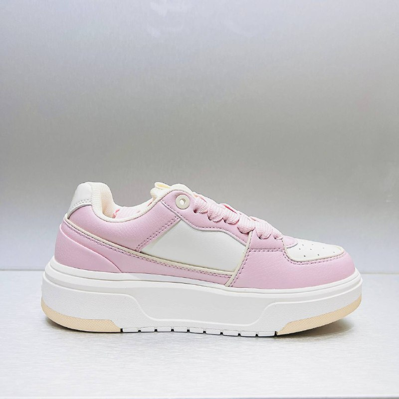Giày MLB Korea Chunky Liner Basic New York Yankees Pink