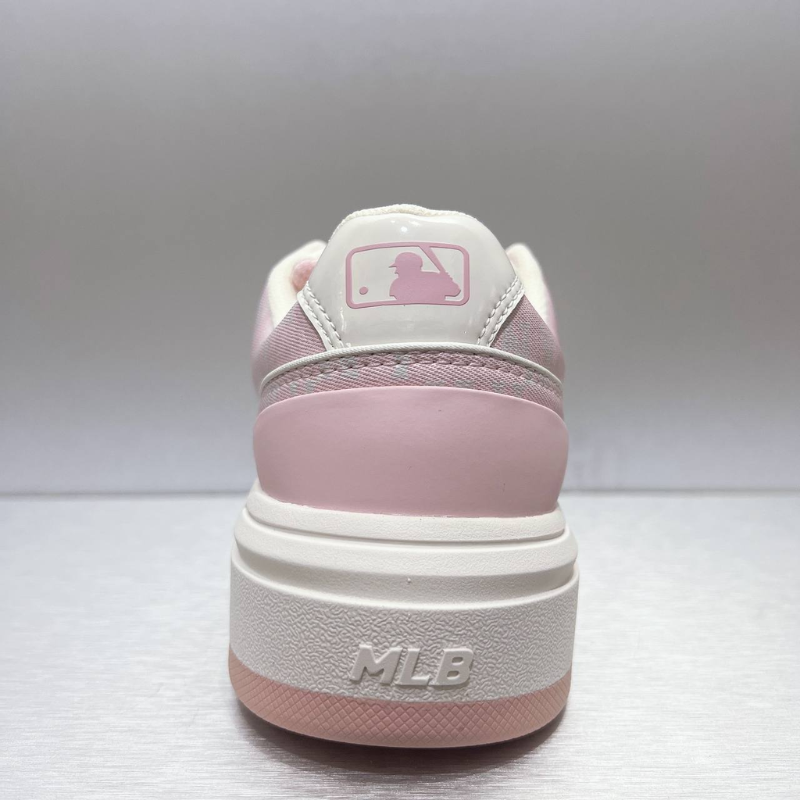 Giày MLB Korea Chunky Liner Classic Mono New York Yankees Pink