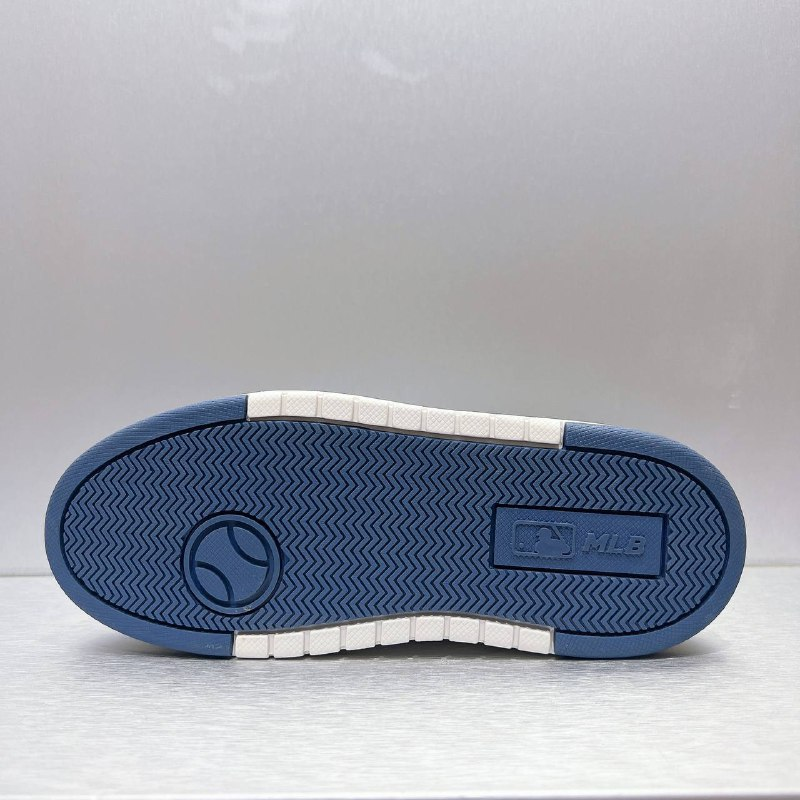 Giày MLB Korea Chunky Liner Denim Basic New York Yankees Blue