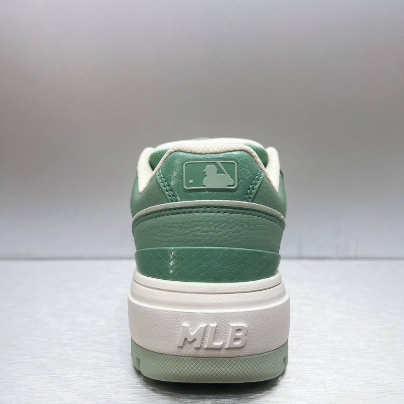 Giày MLB Korea Chunky Liner Wide Saffiano LA Dodgers Mint