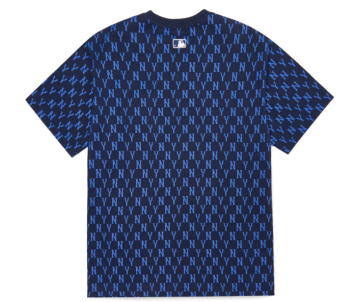 Áo Thun MLB MONOGRAM ALLOVER OVER-FIT SHORT SLEEVE T-SHIRTS