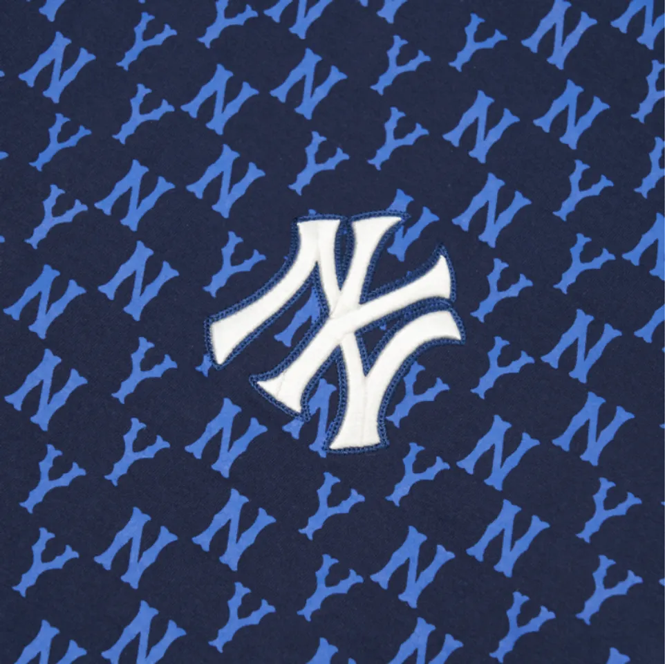 Áo Thun MLB MONOGRAM ALLOVER OVER-FIT SHORT SLEEVE T-SHIRTS