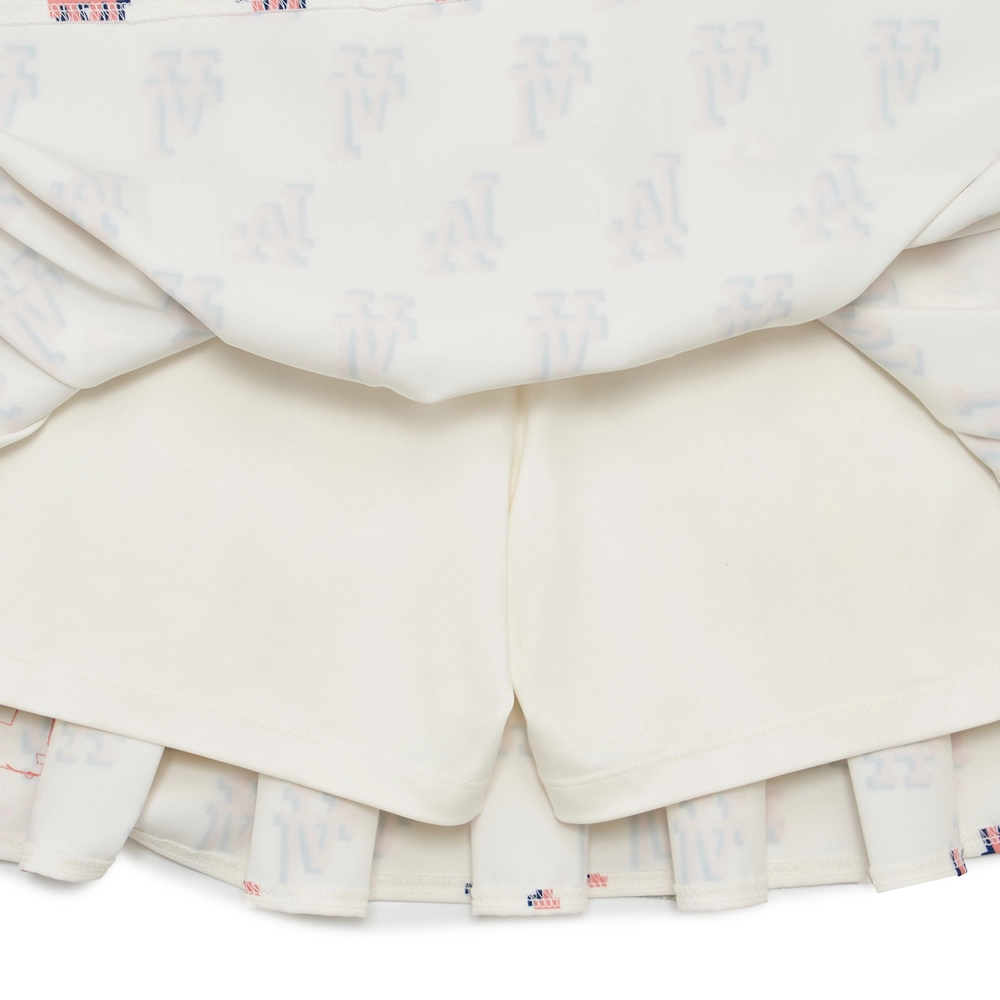 Chân Váy MLB Women's Monogram LA Dodgers Cream
