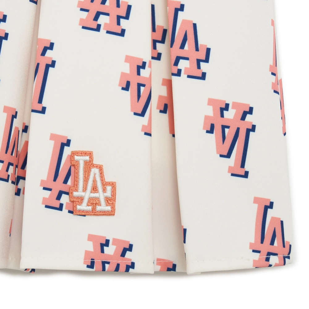 Chân Váy MLB Women's Monogram LA Dodgers Cream