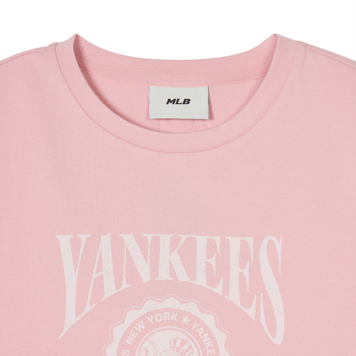 Áo Croptop Nữ MLB 2024 New York Yankees 3FTSN0143-50PKM