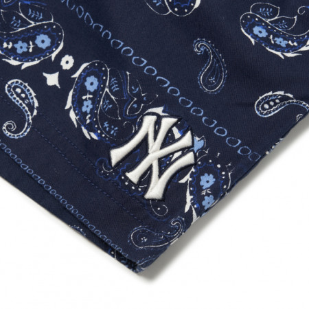 Quần Short MLB Paisley Woven Shorts New York Yankees 3ASMP0223-50NYD