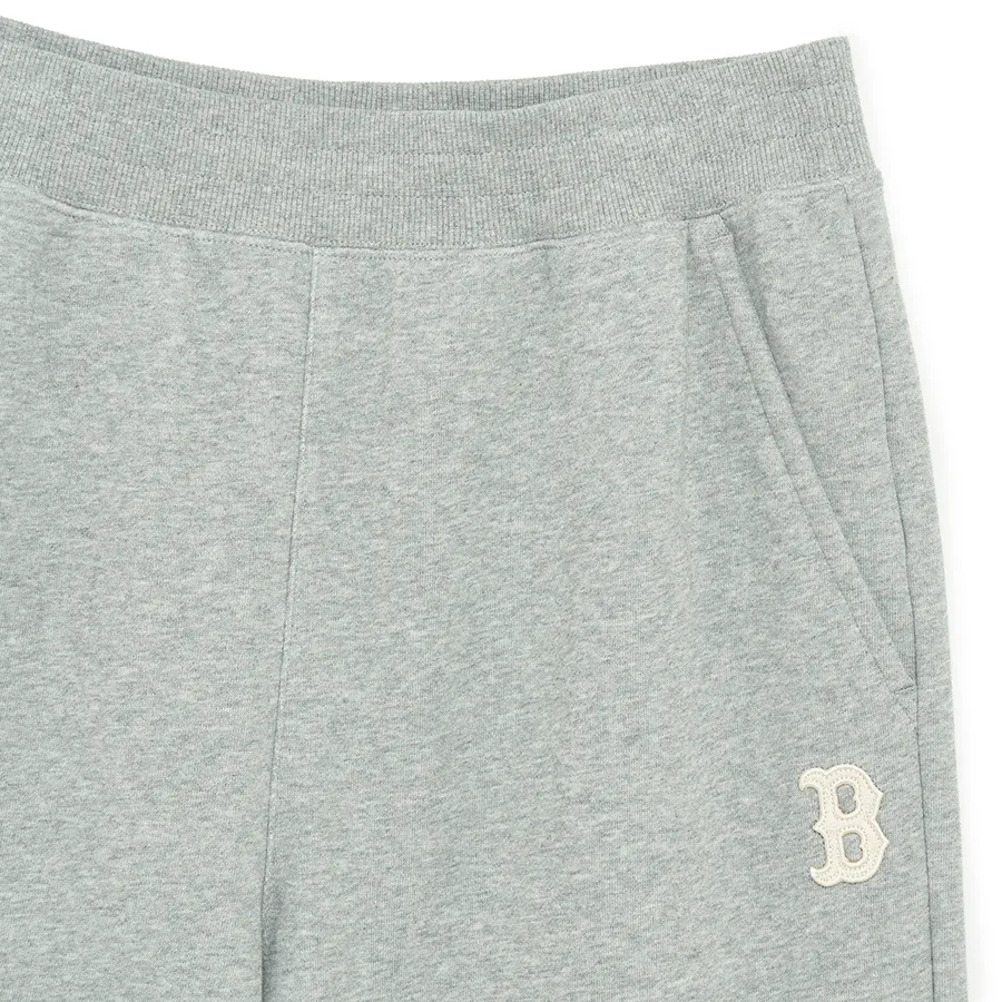 Quần Nỉ MLB Basic Medium Boston Red Sox 3APTB0234-43MGS Màu Xám