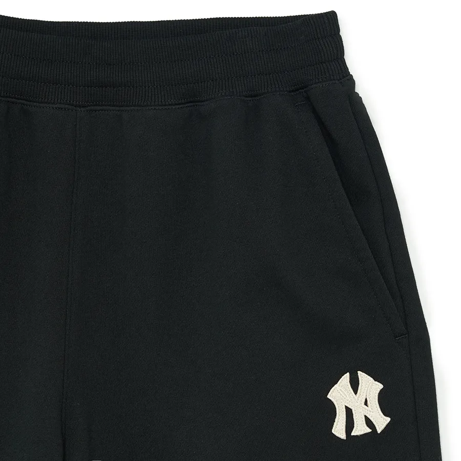 Quần Nỉ MLB Basic Medium Logo New York Yankees 3APTB0234-50BKS Màu Đen