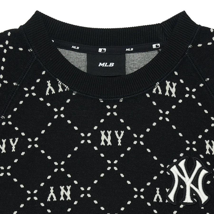 Váy Nữ MLB Monogram Jacquard New York Yankees 3FOPM0334-50BKS Màu Đen