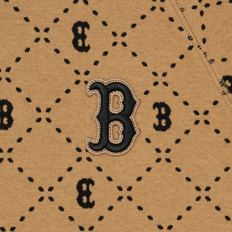 Váy Nữ MLB Jacquard Monogram Boston Red Sox 3FOPM0334-43CAL Màu Nâu