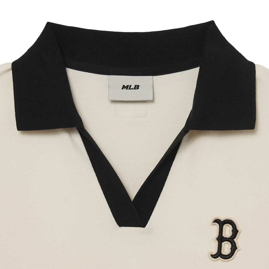 Váy Polo MLB Boston Red Sox 3FOPB0333-43CRS