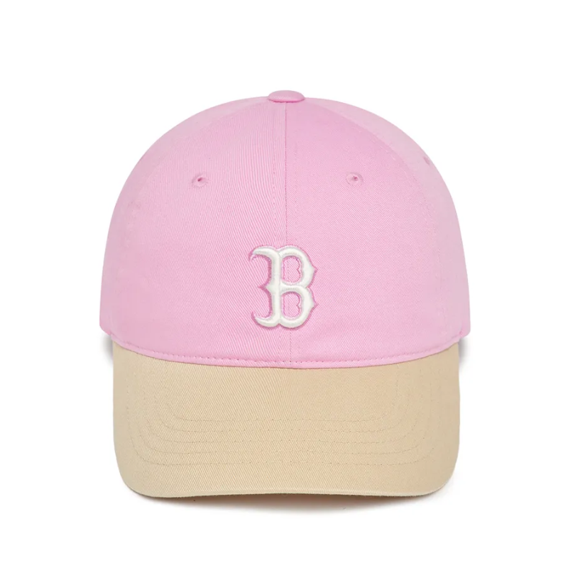 Nón MLB Basic Coloration Ball Cap Boston Red Sox Pink 3ACP3303N-43VOS