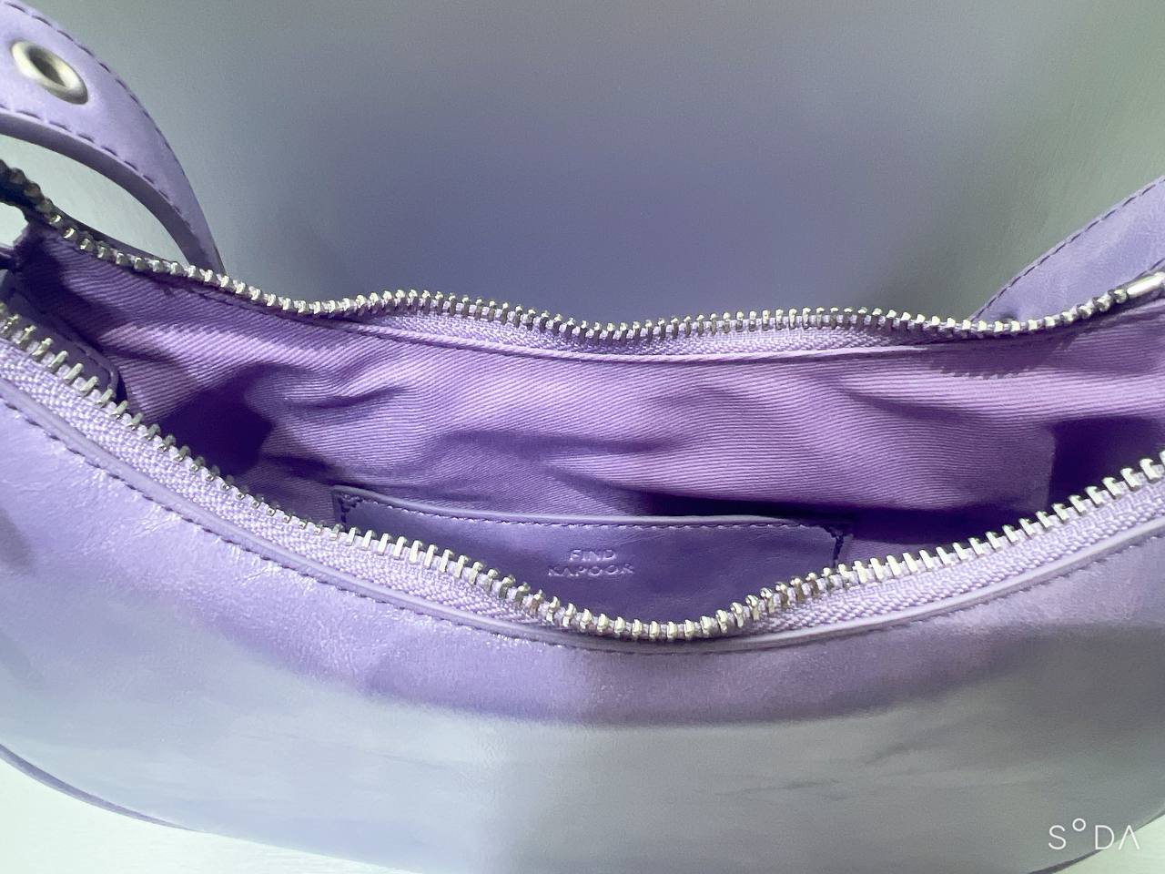 Túi FIND KAPOOR BELTY BAG 25 CRINKLED màu Tím