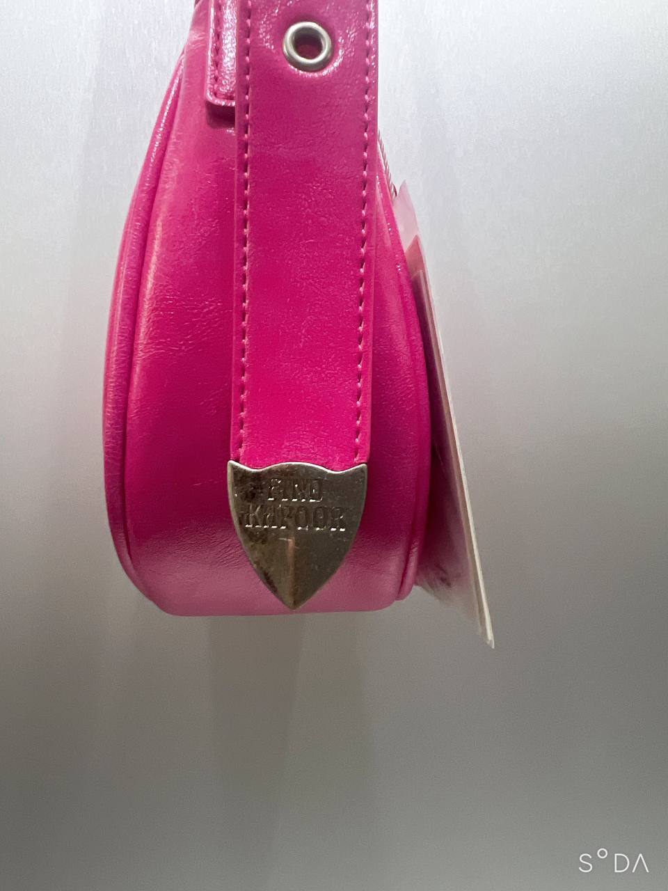 Túi FIND KAPOOR BELTY BAG 25 CRINKLED màu Hồng