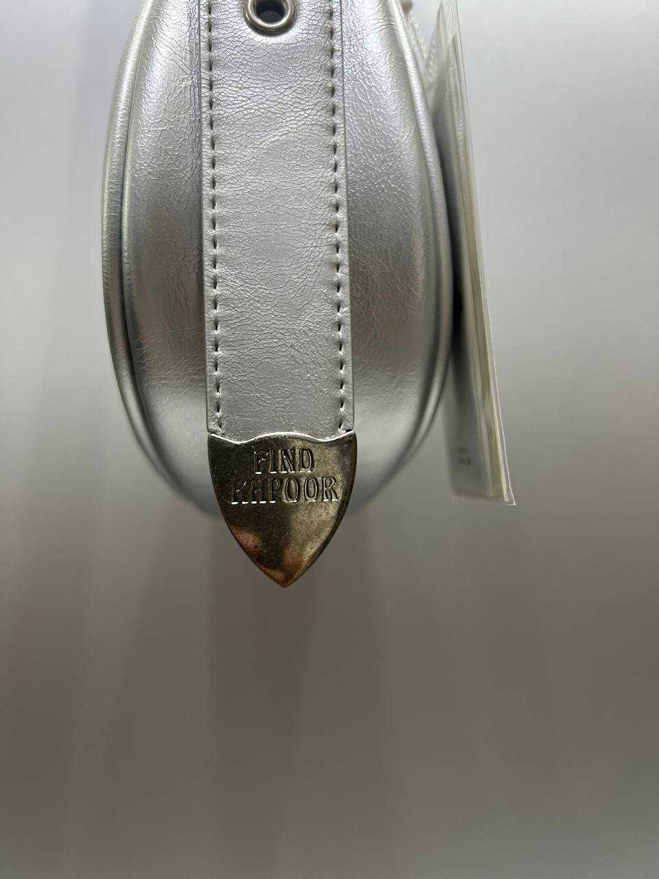 Túi FIND KAPOOR BELTY BAG 25 CRINKLED màu Bạc