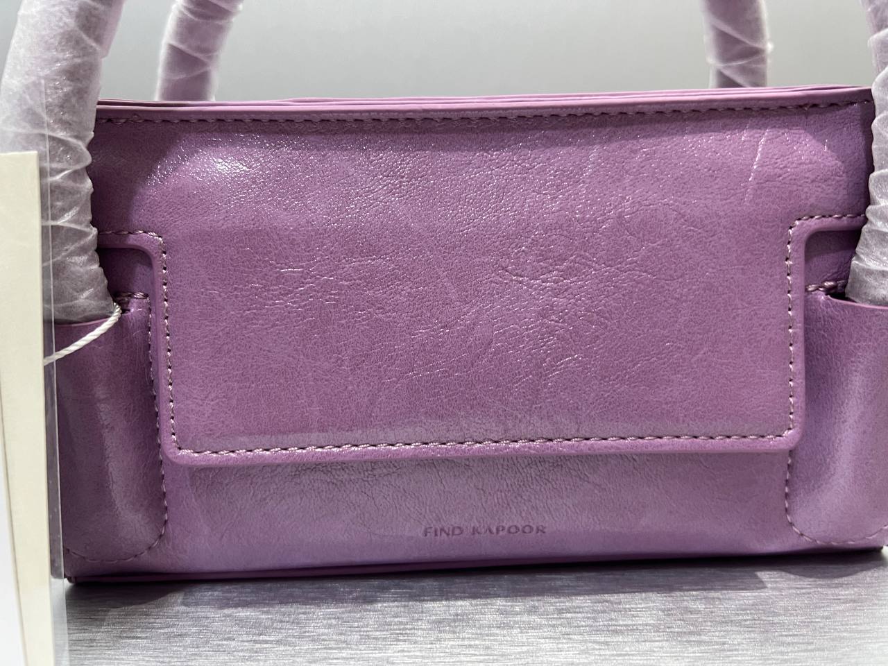 Túi FIND KAPOOR MARTY BAG B 18 CRINKLED màu Tím