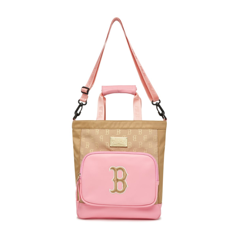 Balo School Bag MLB Korea [KIDS] Classic Mono Boston Red Sox Gold
