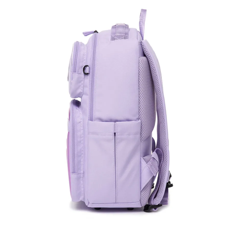 Balo School Bag MLB Led Stamp [KIDS] New York Yankees Purple