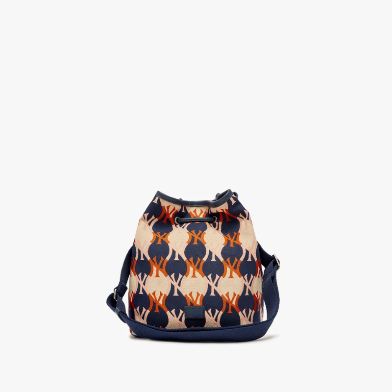 Túi Bucket Bag MLB Argyle Monogram Large New York Yankees D.Navy